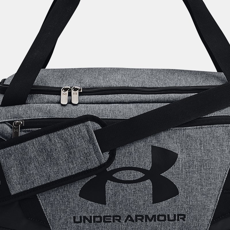 Image of Under Armour Under Armour Undeniable 5.0 Small Duffle Bag Pitch Gray Medium Heather / Black / Black OSFM