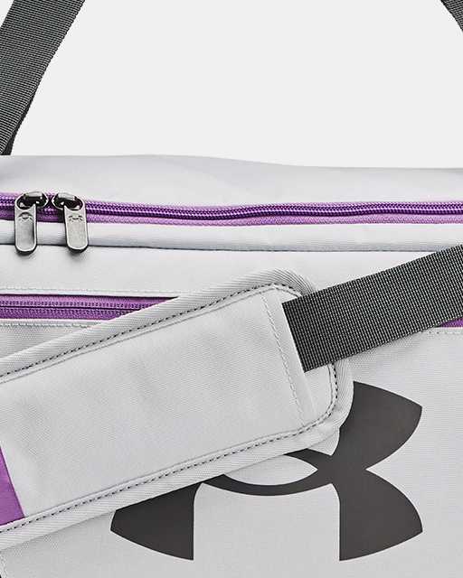 New Under Armour Women's Motivator Duffle Bag (purple/grey) Fits Yoga Mats