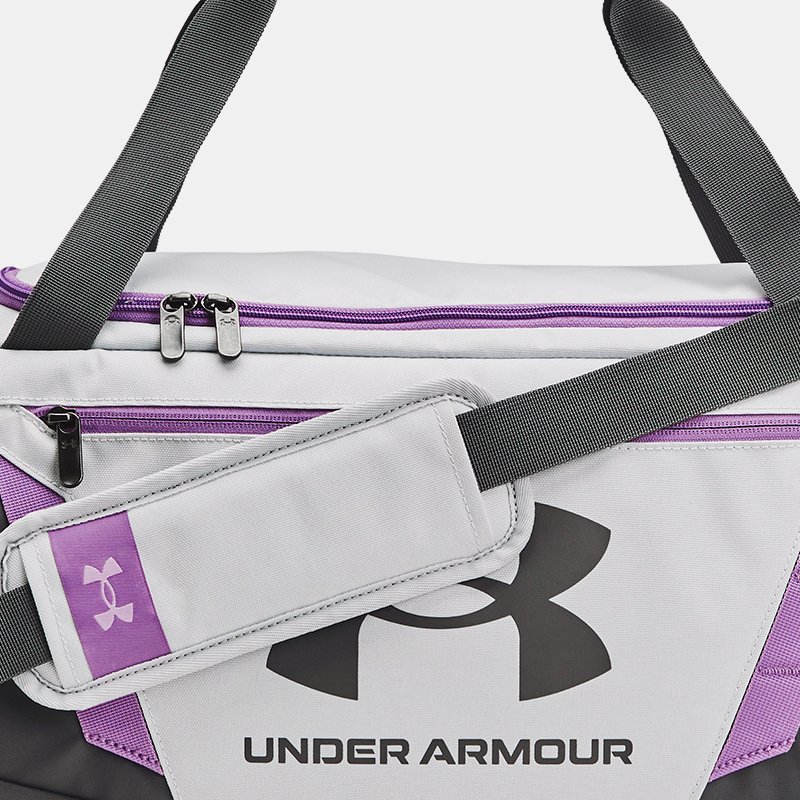 Under Armour  Undeniable 5.0 Small Duffle Bag Halo Gray / Provence Purple / Castlerock OSFM