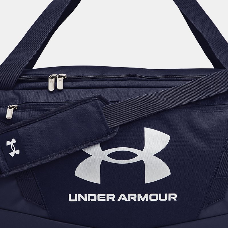 Under Armour Undeniable 5.0 Medium Duffle Bag Midnight Navy / Midnight Navy / Metallic Silver One Size