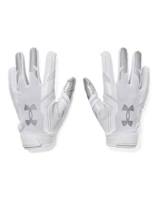 all white youth football gloves