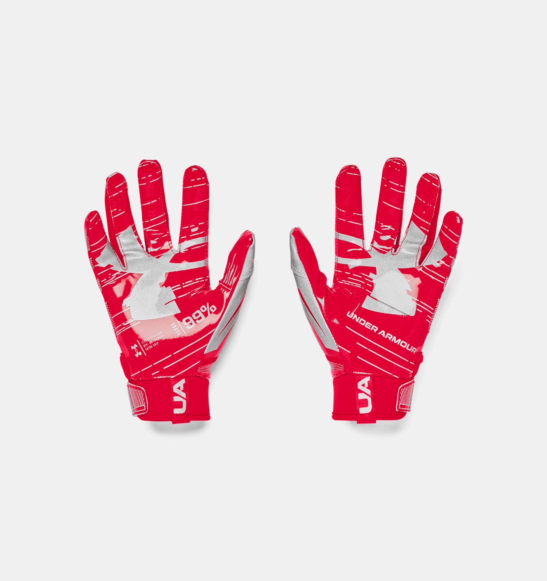 Boys' UA Pee Wee F8 Football Gloves