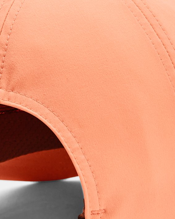 Women's UA Iso-Chill Breathe Adjustable Cap in Orange image number 1