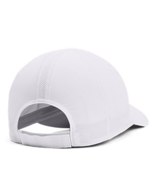 Gorra Ajustable UA Shadow Run para Hombre, White, pdpMainDesktop image number 1
