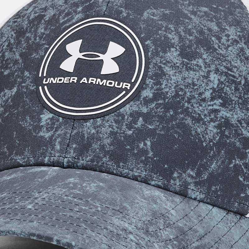 Image of Under Armour Men's Under Armour Iso-Chill Driver Mesh Cap Downpour Gray / White L/XL