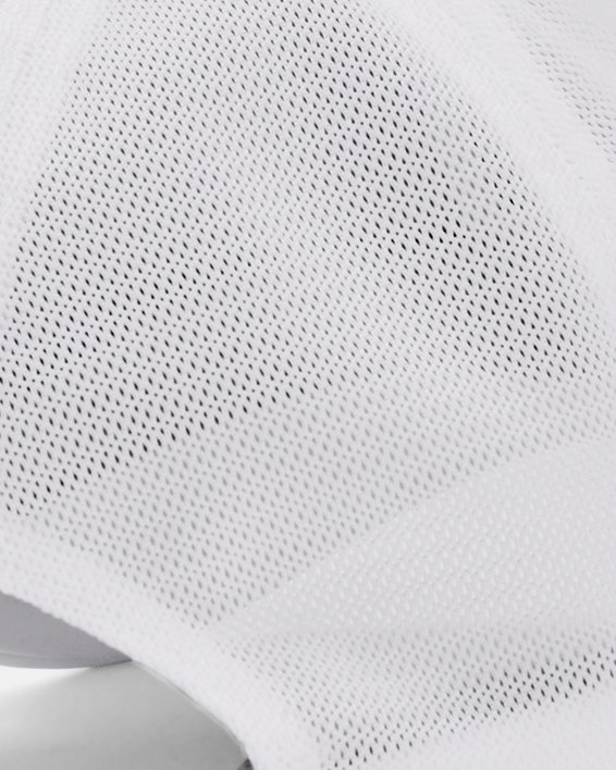 Men's UA Iso-Chill Driver Mesh Adjustable Cap in White image number 1