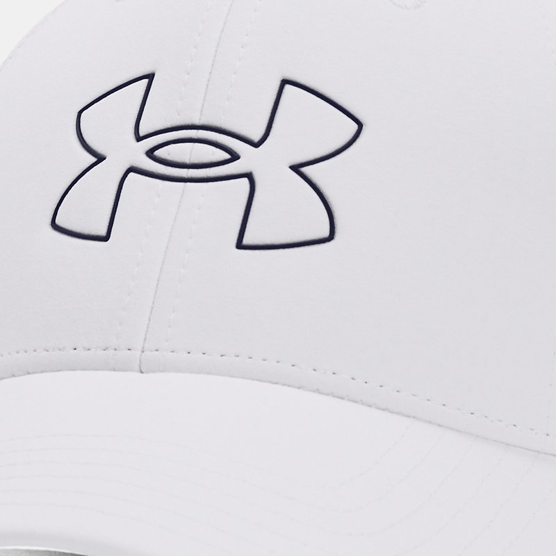 Image of Under Armour Men's Under Armour Iso-Chill Driver Mesh Adjustable Cap White / Midnight Navy OSFM