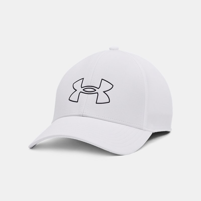 Image of Under Armour Men's Under Armour Storm Driver Cap White / Midnight Navy L/XL