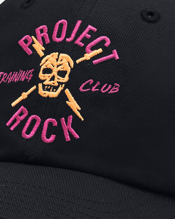Project Rock Verstellbare Kappe für Kinder, Black, pdpMainDesktop image number 0