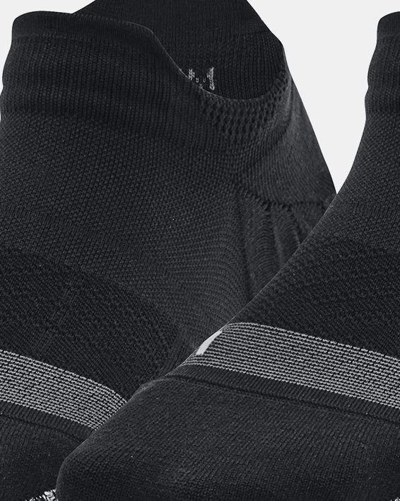 Lot de 2 paires de chaussettes invisibles UA Breathe Tab pour femme, Black, pdpMainDesktop image number 0