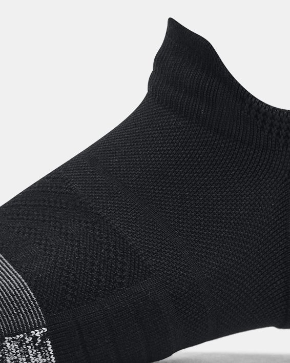 Lot de 2 paires de chaussettes invisibles UA Breathe Tab pour femme, Black, pdpMainDesktop image number 3