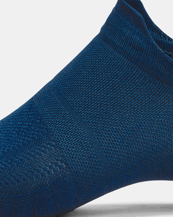 Women's UA Breathe 2-Pack No Show Tab Socks in Blue image number 3