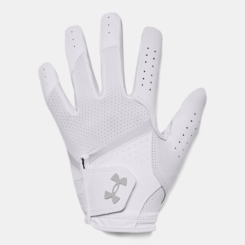 gant de golf under armour iso-chill pour femme blanc / halo gris / halo gris lsm