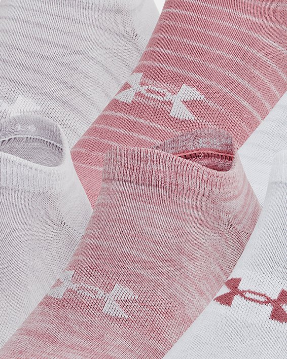Unisex sokken UA Essential No Show – 6 paar, Pink, pdpMainDesktop image number 0