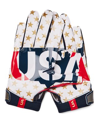 football gloves youth blue