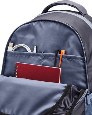 Mochila UA Hustle Signature para mujer, Gray, pdpMainDesktop image number 1