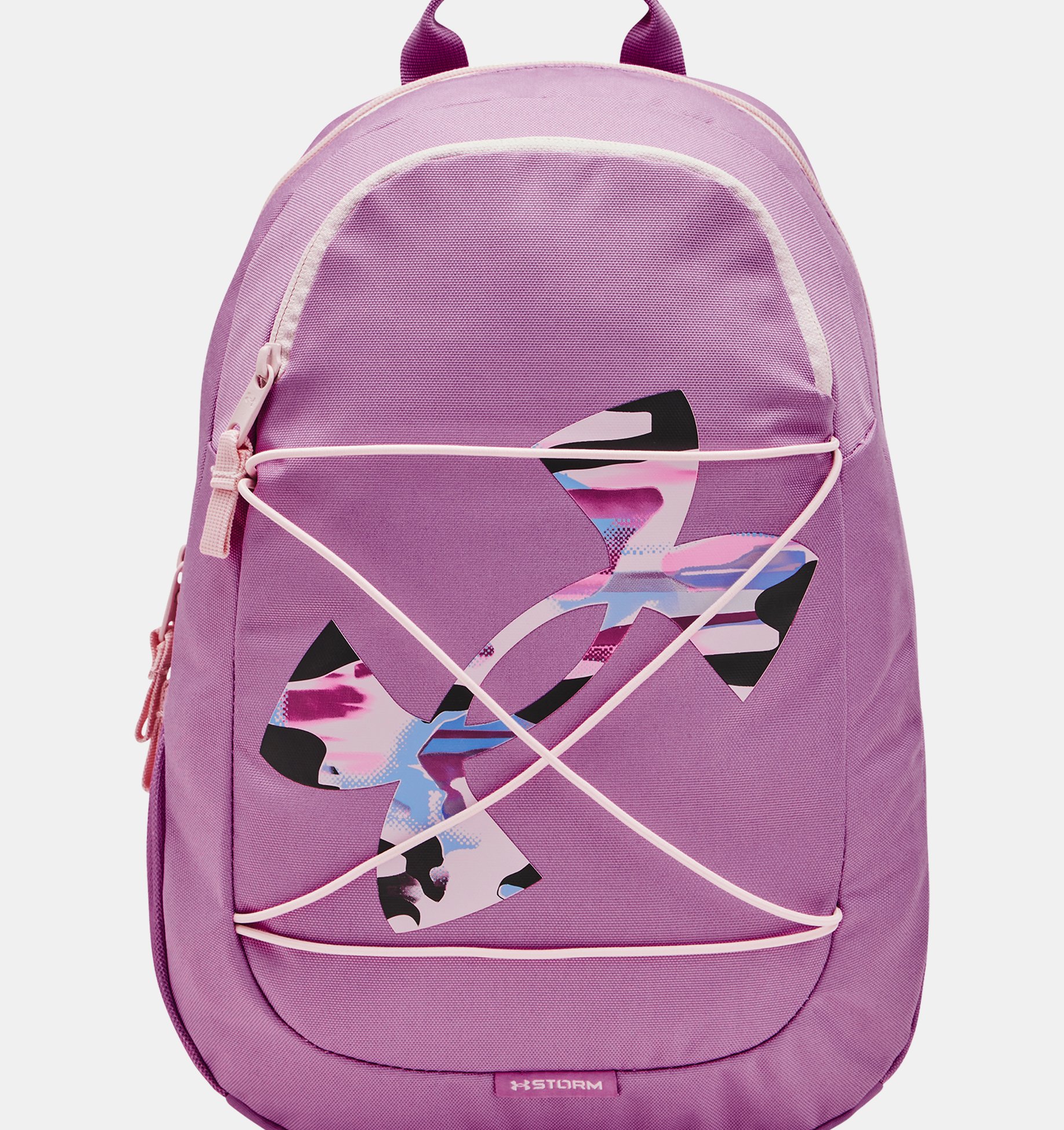 UA Hustle Play Backpack, Purple, pdpZoomDesktop image number 0