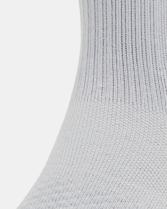 Unisex sokken UA 3-Maker Mid-Crew – 3 paar, Gray, pdpMainDesktop image number 1