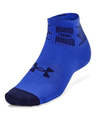 Calcetines UA Essential Quarter para ni&ntilde;os - Paquete de 3, Blue, pdpMainDesktop image number 1