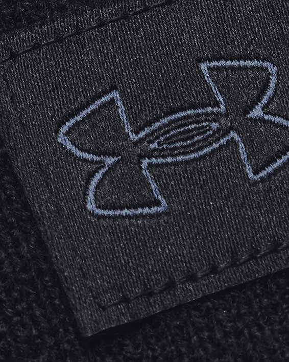 Damen UA Halftime Strickmütze mit Umschlag, Black, pdpMainDesktop image number 2
