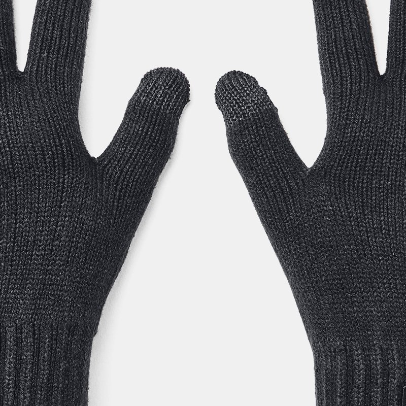 Men's  Under Armour  Halftime Gloves Black / Jet Gray L/XL