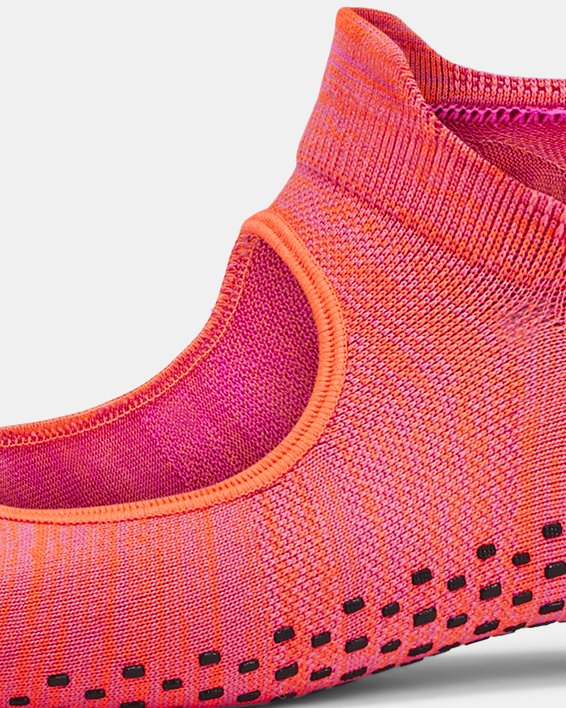 Women's UA Breathe Balance 2-Pack Socks in Pink image number 3