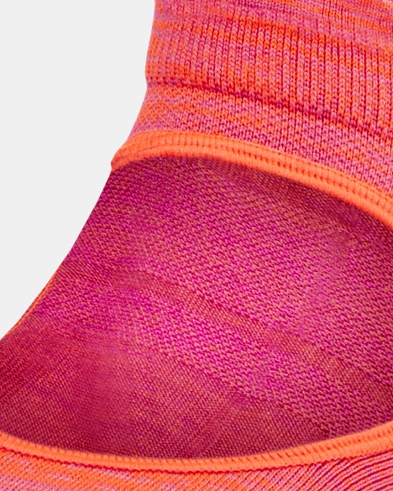 ถุงเท้า UA Breathe Balance สำหรับผู้หญิง แพ็ก 2 คู่ in Pink image number 1