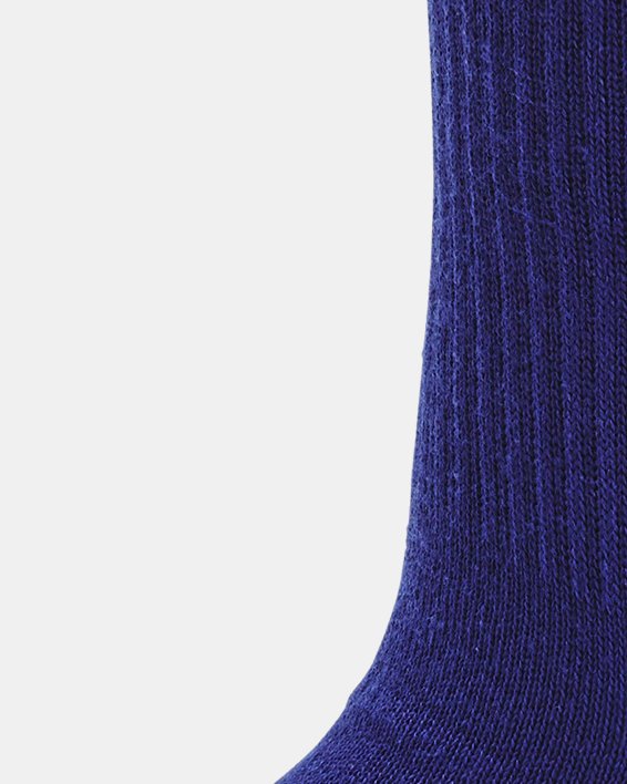 Kinder HeatGear® halbhohe Socken im 3er-Pack, Blue, pdpMainDesktop image number 3