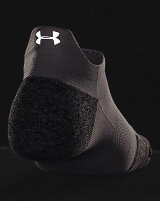 UA ArmourDry&trade; Run Cushion, White, pdpMainDesktop image number 1