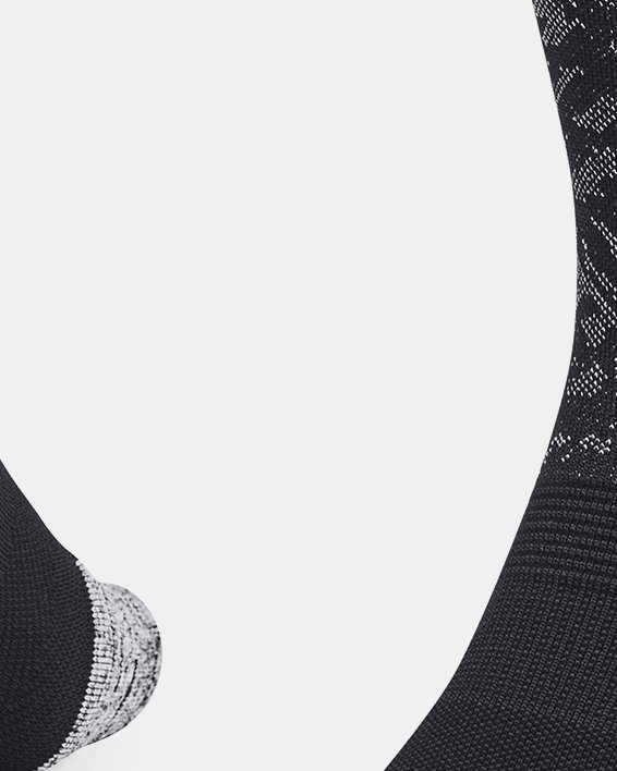Unisex UA ArmourDry™ Run Cushion Mid-Crew Socks in Black image number 0