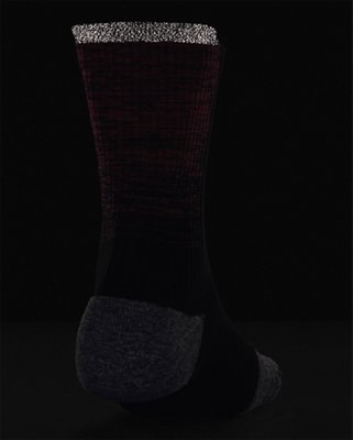 UA ArmourDry&trade; Run Cushion, Black, pdpMainDesktop image number 1