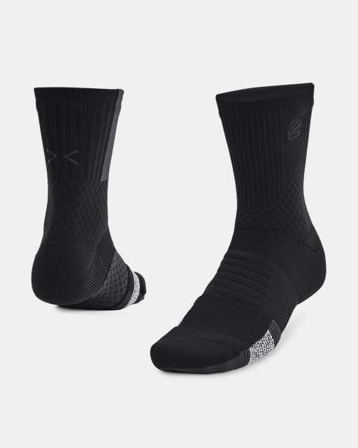 Chaussettes mi-hautes Curry ArmourDry™ Playmaker unisexes Chaussettes mi-hautes Curry ArmourDry™ Playmaker unisexes