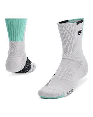 Unisex Curry ArmourDry&trade; Playmaker Mid-Crew Socks