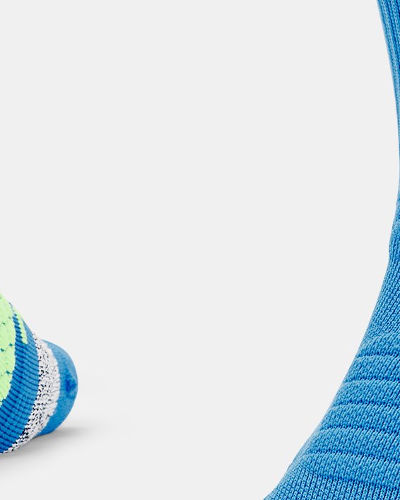 Unisex Curry ArmourDry™ Playmaker Mid-Crew Socks, Blue, pdpMainDesktop image number 0