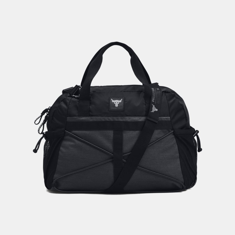 Women's Project Rock Small Gym Bag Black / Black One Size
