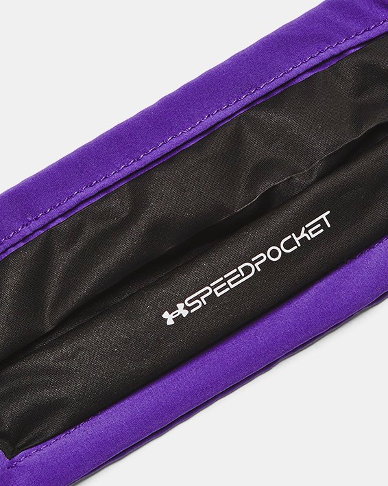 Unisex UA Flex Run Pack Belt in Purple image number 1