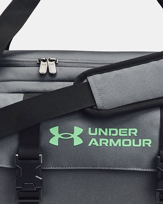 Unisex UA Gametime Small Duffle Bag, Gray, pdpMainDesktop image number 0