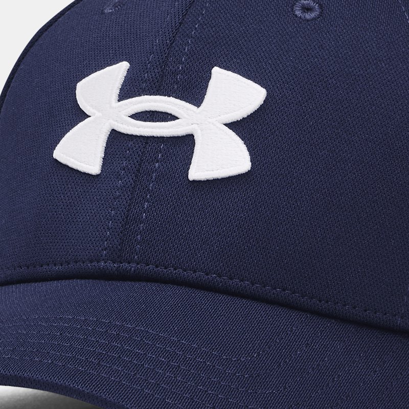Image of Under Armour Men's Under Armour Blitzing Cap Midnight Navy / White M/L