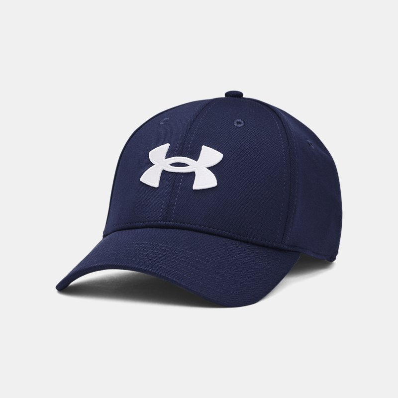 Image of Under Armour Men's Under Armour Blitzing Cap Midnight Navy / White M/L