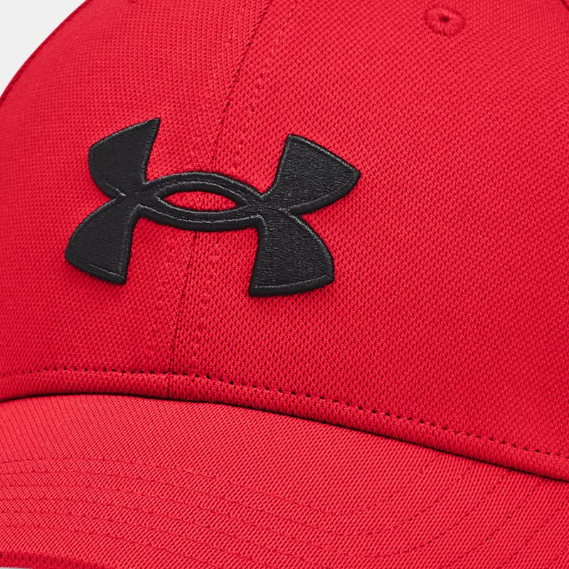 Men's Under Armour Blitzing Adjustable Cap Red / Black One Size