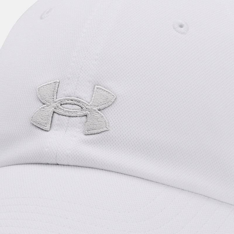 Women's Under Armour Blitzing Adjustable Cap White / Halo Gray One Size