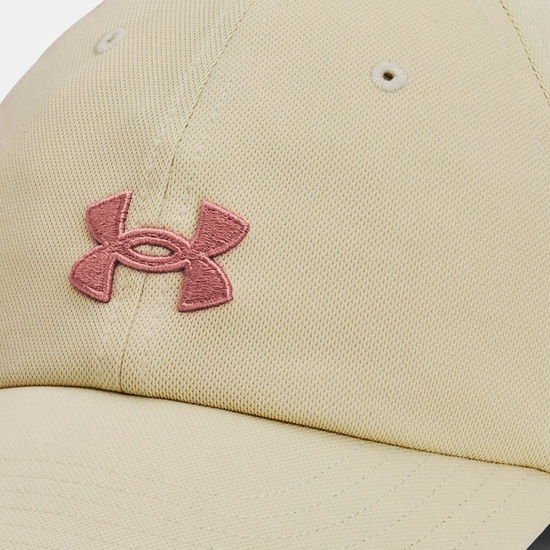 Women's Under Armour Blitzing Adjustable Cap Silt / Canyon Pink One Size