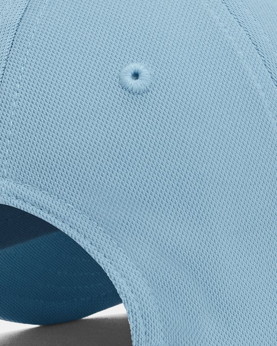 女士UA Blitzing可調節運動帽 in Blue image number 1