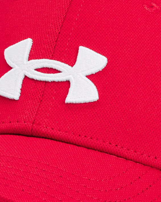 Boys' UA Blitzing Cap in Red image number 0