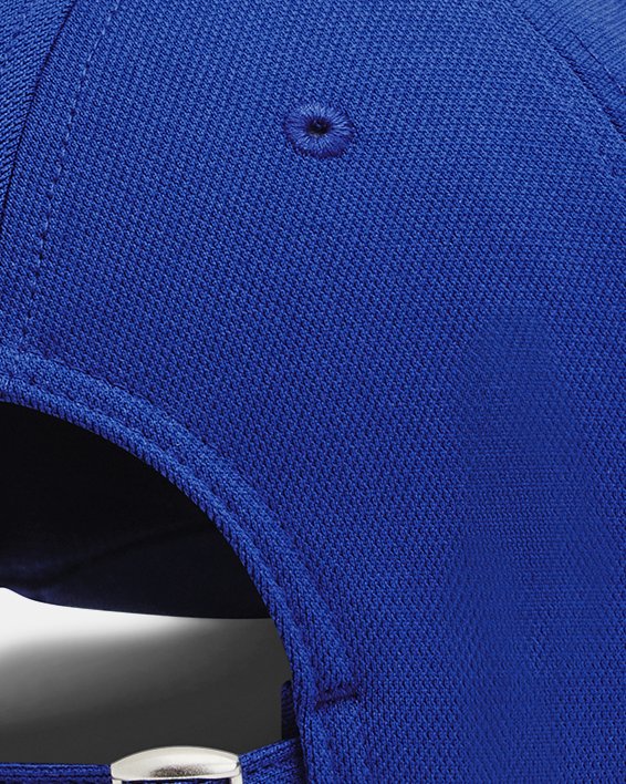 หมวกแก๊ปแบบปรับได้ UA Blitzing สำหรับเด็กผู้ชาย in Blue image number 1