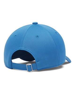 Кепка Under Armour UA Blitzing Low Adjustable для мальчиков, цвет: Синий / Тёмно-синий — фото 2