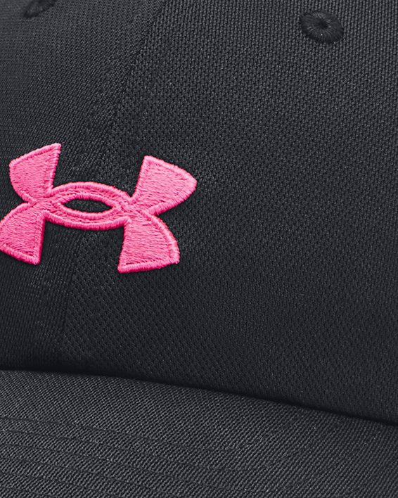 UA Blitzing verstellbare Kappe für Mädchen, Black, pdpMainDesktop image number 0