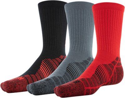 Unisex UA Elevated 3Pack Crew Socks Under Armour