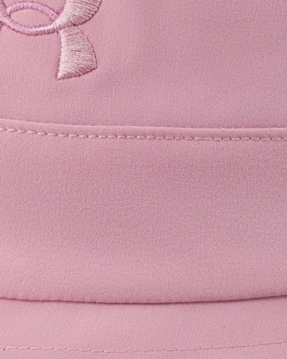 女士UA Wide Brim漁夫帽 in Pink image number 0