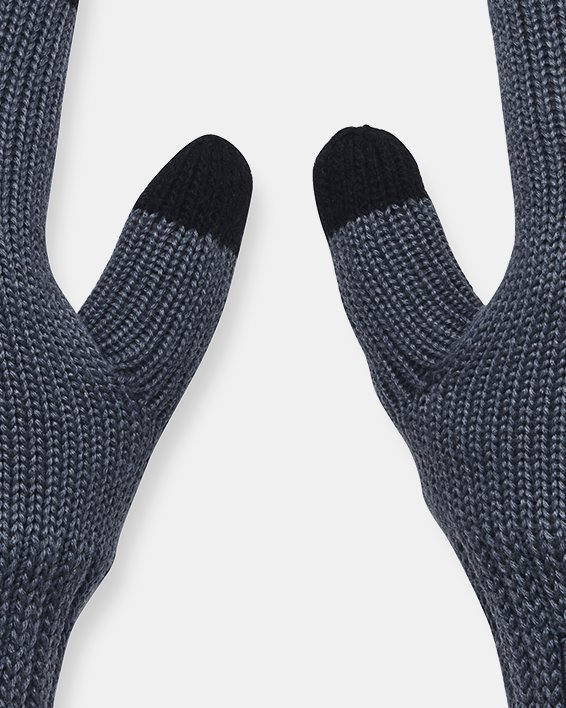 Men's UA Halftime Wool Gloves, Gray, pdpMainDesktop image number 0